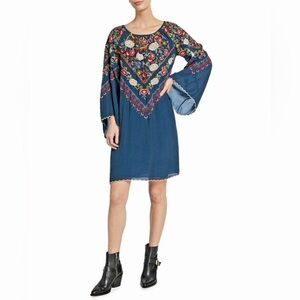 Johnny Was Maryam embroidered dress
